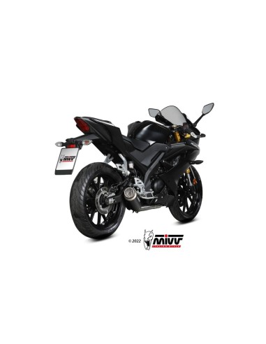 escape completo mivv 1x1 gp pro black yamaha mt 125 2020 26 yzf r125 2019 26 y 067 lxbp