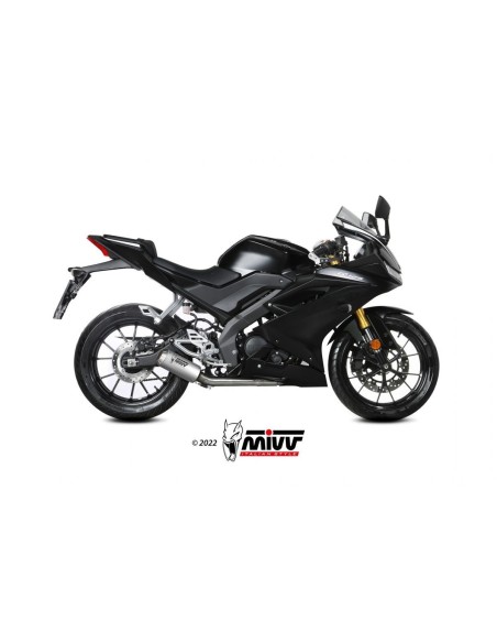 escape completo mivv 1x1 mk3 st steel yamaha mt 125 2020 26 yzf r125 2019 26 y 067 sm3x