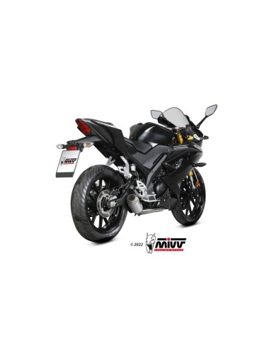 escape completo mivv 1x1 mk3 st steel yamaha mt 125 2020 26 yzf r125 2019 26 y 067 sm3x