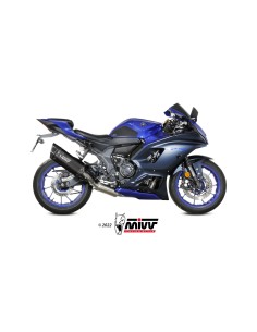 escape completo mivv 2x1 sr 1 black titanium yamaha yzf r7 2022 24 y 071 lr1tb 2