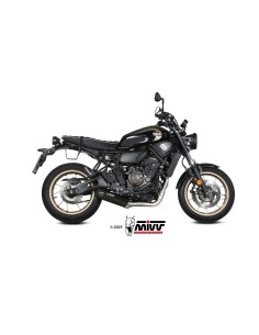 escape completo mivv 2x1 hr 1 black con tapa en carbono larga yamaha xsr 700 2021 24