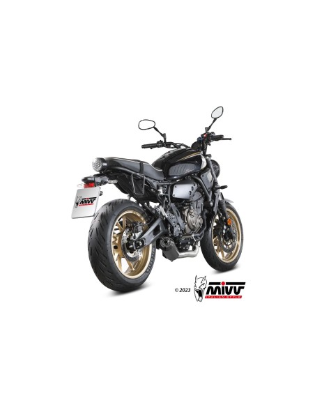 escape completo mivv 2x1 hr 1 black con tapa en carbono larga yamaha xsr 700 2021 24