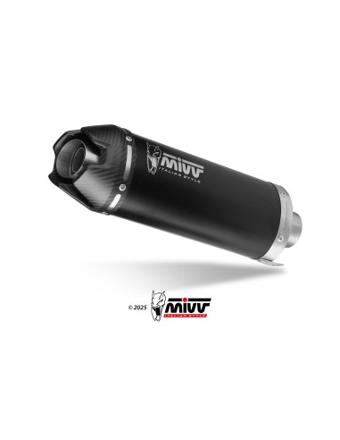 escape completo mivv 3x1 ak 1 black tapa carbono yamaha mt 09 sp fz 09 2024 26 r9 2025 26
