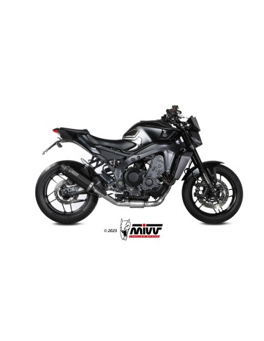 escape completo mivv 3x1 ak 1 black tapa carbono yamaha mt 09 sp fz 09 2024 26 r9 2025 26