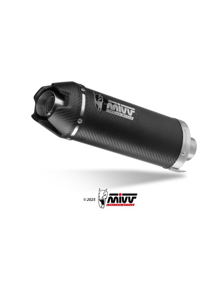escape completo mivv 3x1 ak 1 carbon tapa carbono yamaha mt 09 sp fz 09 24 26 r9 2025 26