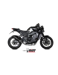 escape completo mivv 3x1 ak 1 black tapa carbono yamaha mt 09 sp fz 09 2024 26 r9 2025 2