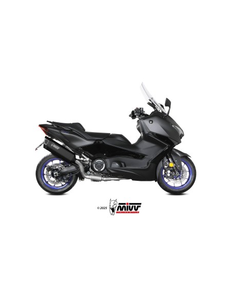 escape completo mivv 2x1 sr 1 black titanium yamaha t max 560 2025 26 y 080 kr1tb