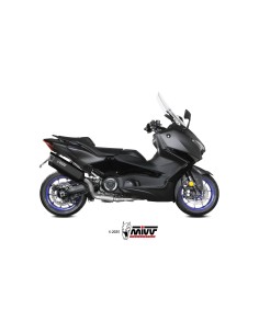 escape completo mivv 2x1 sr 1 black titanio yamaha t max 560 2025 26 y 080 lr1tb 2