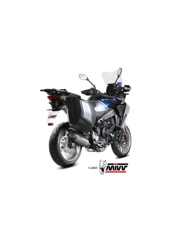 escape completo mivv 3x1 ak 1 titanium con tapa carbono yamaha tracer 9 gt gt 2025 26