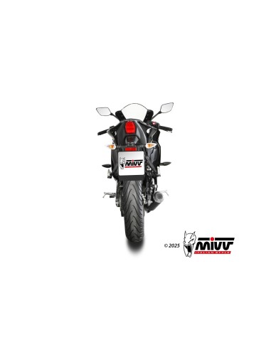 escape completo mivv 1x1 mk3 black yamaha mt 125 yzf r125 2025 y 085 sm3b