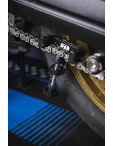tensor de cadena moto oxford ox344 chain tensioner para ajuste y alineacion de rueda trase