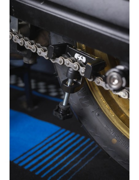 tensor de cadena moto oxford ox344 chain tensioner para ajuste y alineacion de rueda trase