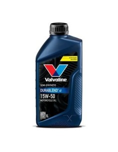 aceite moto valvoline durablend 4t 908800 15w 50 semisintetico 1 litro