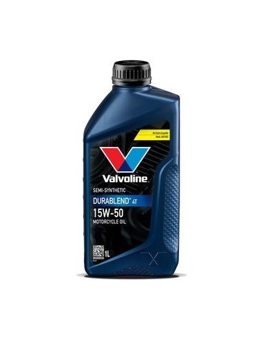 aceite moto valvoline durablend 4t 908800 15w 50 semisintetico 1 litro