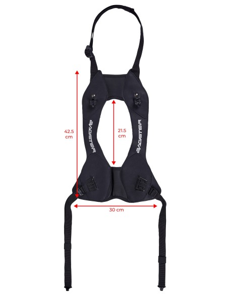 soporte universal basgter easy trail para bolsas de deposito fijacion por correas xac510
