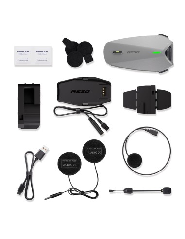 intercomunicador moto reso 001neo pilot neo mesh unisync ip67