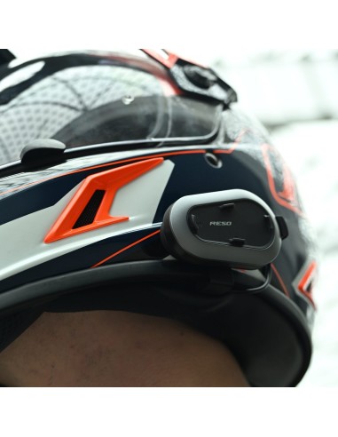 intercomunicador moto reso 001lite pilot lite bluetooth flow talk ip67