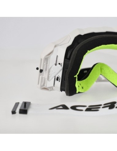 gafas off road acerbis vulcan 0027507 motocross enduro antivaho blanco