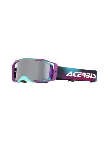 gafas off road acerbis vortex mirror 0027785 motocross enduro lente espejo turquesa