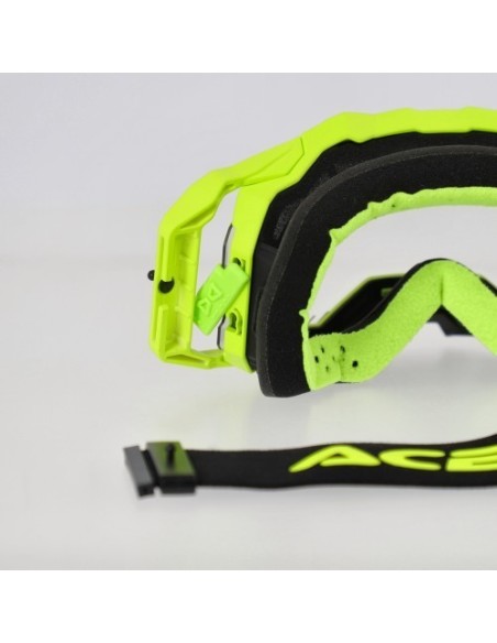 gafas off road acerbis vulcan 0027507 motocross enduro antivaho fluor