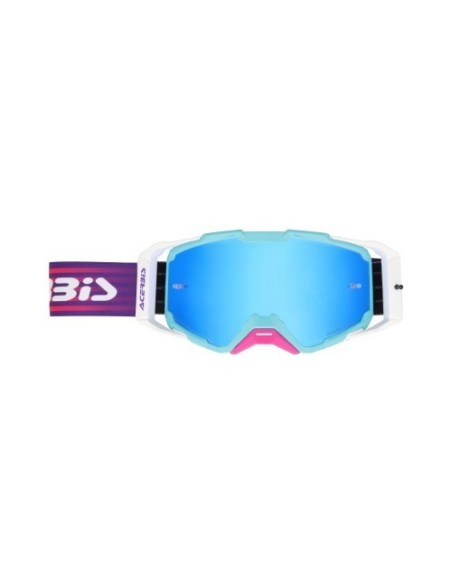gafas off road acerbis vitrion mirror 0027520 motocross enduro lente espejo violeta