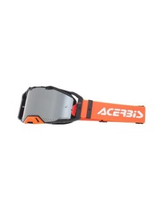 gafas off road acerbis vulcan mirror 0027508 motocross enduro lente espejo naranja
