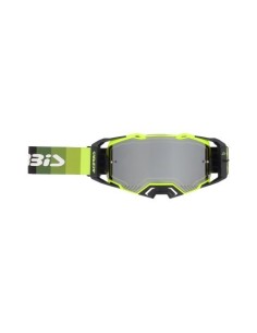 gafas off road acerbis vulcan mirror 0027508 motocross enduro lente espejo negro amarillo 2
