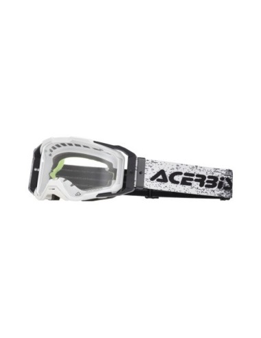 gafas off road acerbis vitrion 0027519 motocross enduro antivaho blanco