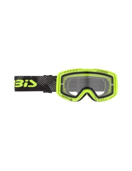 gafas infantiles off road acerbis vanguard kid 0027525 063 amarillo fluor lente transparen