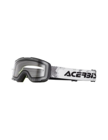 gafas infantiles off road acerbis vanguard kid 0027525 090 negras lente transparente