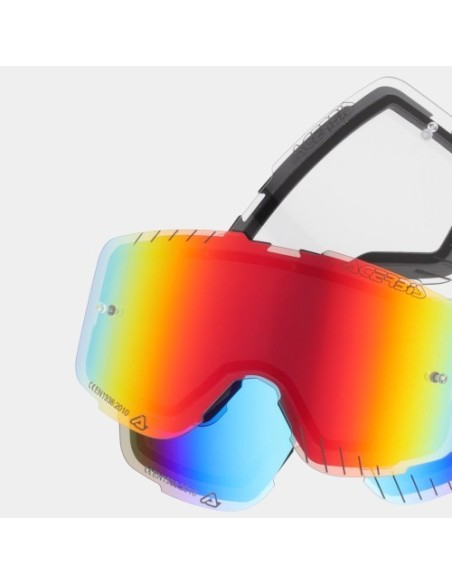 gafas infantiles off road acerbis vanguard kid mirror 0027526 343 rojo blanco