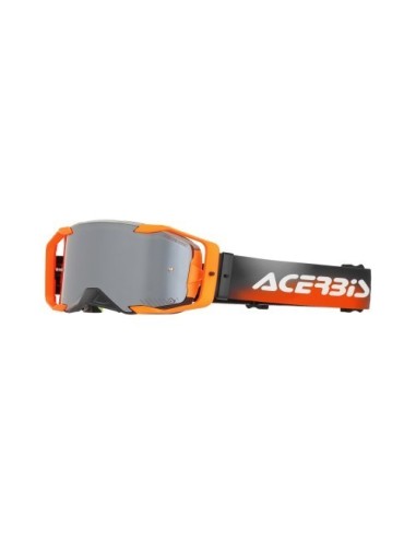 gafas off road acerbis vortex mirror 0027785 motocross enduro lente espejo naranja gris