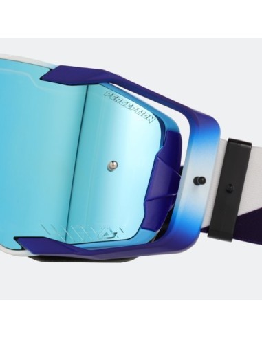 gafas off road acerbis vortex mirror 0027785 motocross enduro lente espejo banco azul