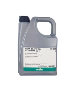 aceite moto motorex gear oil hypoid 80w90 4l mt101i00ca