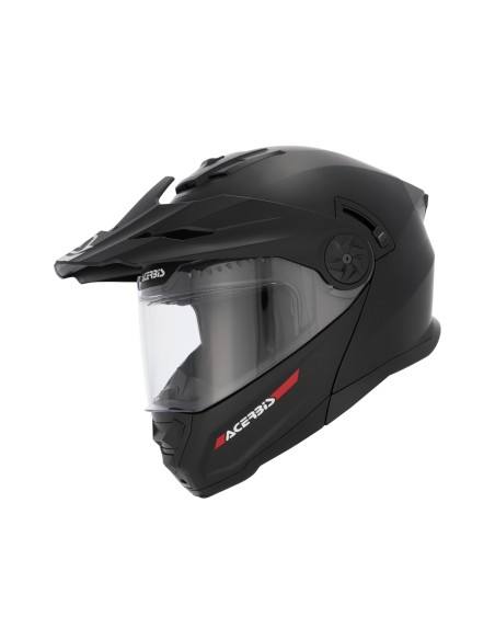 casco modular acerbis rider color negro mate 0026576 091