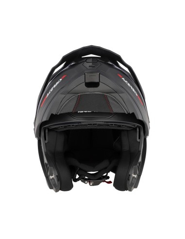 casco modular acerbis rider color negro mate 0026576 091