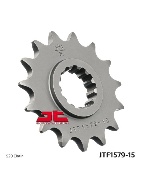 Kit de transmisión Yamaha Ténéré 700 Rally 2025-2026 JT Sprockets 15/46 con cadena Regina ZRT 520 122 pasos