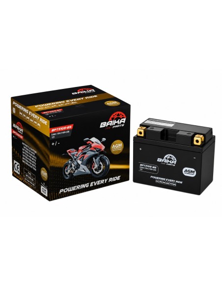 bateria moto sin mantenimiento precargada baika ytz10s bs