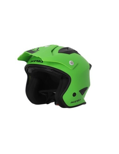 casco acerbis jet aria 22 06 color verde 0025055 133