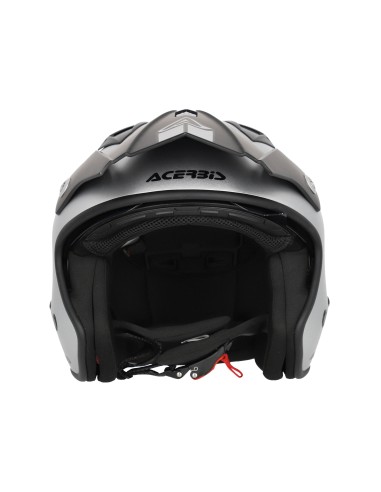 casco acerbis jet de moto con visor solar integrado homologacion ece 22 06 0025937 856