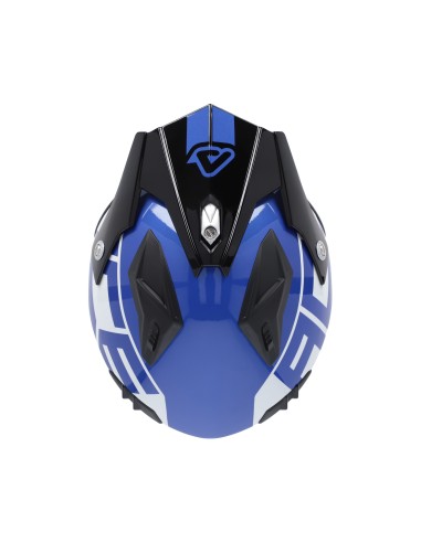 casco acerbis jet aria graphic sport 22 06 negro y azul mate 0026602 295