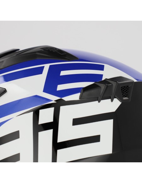 casco acerbis jet aria graphic sport 22 06 negro y azul mate 0026602 295
