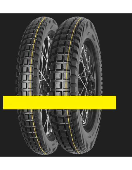 MITAS 110/90 -19 62P ENDURO HYBRID SUPER  TL M+S (Raya amarilla)