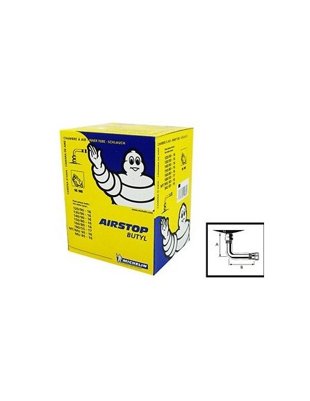 Camara Michelin 16 120/90,130/90, 140/90, 150/80