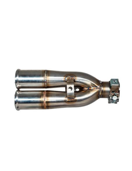 Silenciador con tubo de conexin