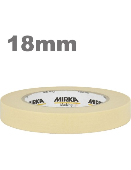 Cinta Enmascarar 100° Línea Blanca 18mmx50m 48/Uds