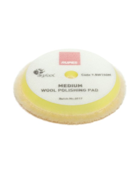 YELLOW WOOL POLISHING PAD MEDIUM -  130