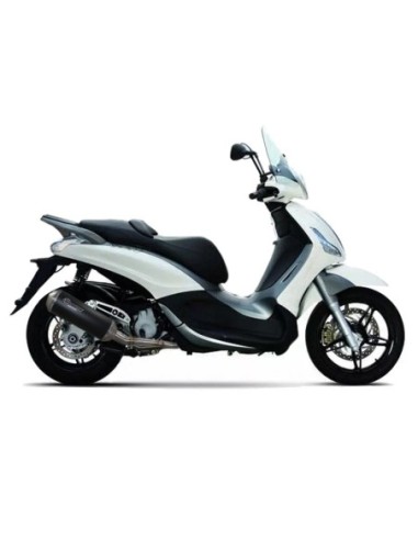 Exhaust Sport approved for Piaggio Beverly 125 (Le