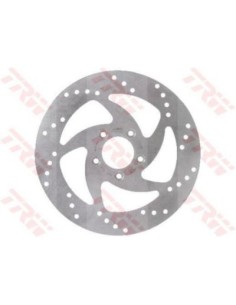 Disco de freno fijo en diseño Swirl moto TRW