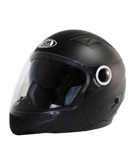 Casco LEM Modular Negro Mate - Negro